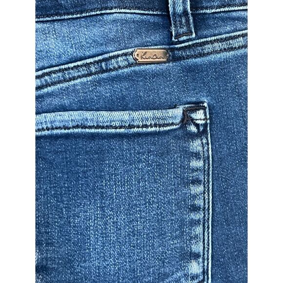 KANCAN HIGH-RISE SUPER FLARE STRETCH CASUAL WESTERN EVERYDAY WEAR JEANS SIZE 30 - Picture 8 of 11